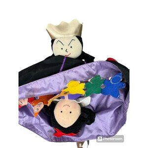 Topsy Turvy Snow White Stepmother  2003 Plush reversible Doll Story Telling